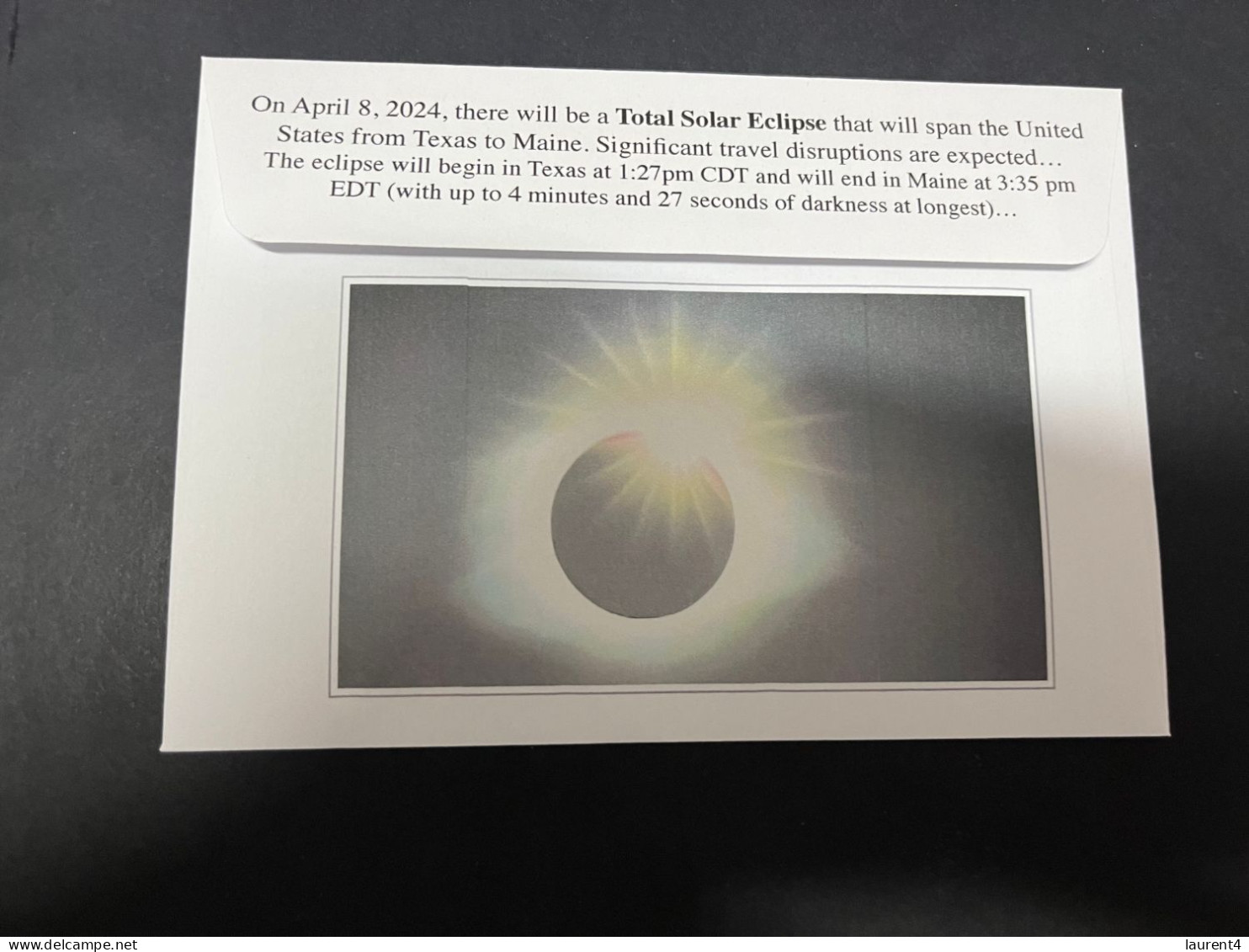 2-4-2024 (4 Y 43) Total Eclipse Accross America (on 8 Aprill 2024) NOT A 1st Of April Fool Day ! - Astrologie