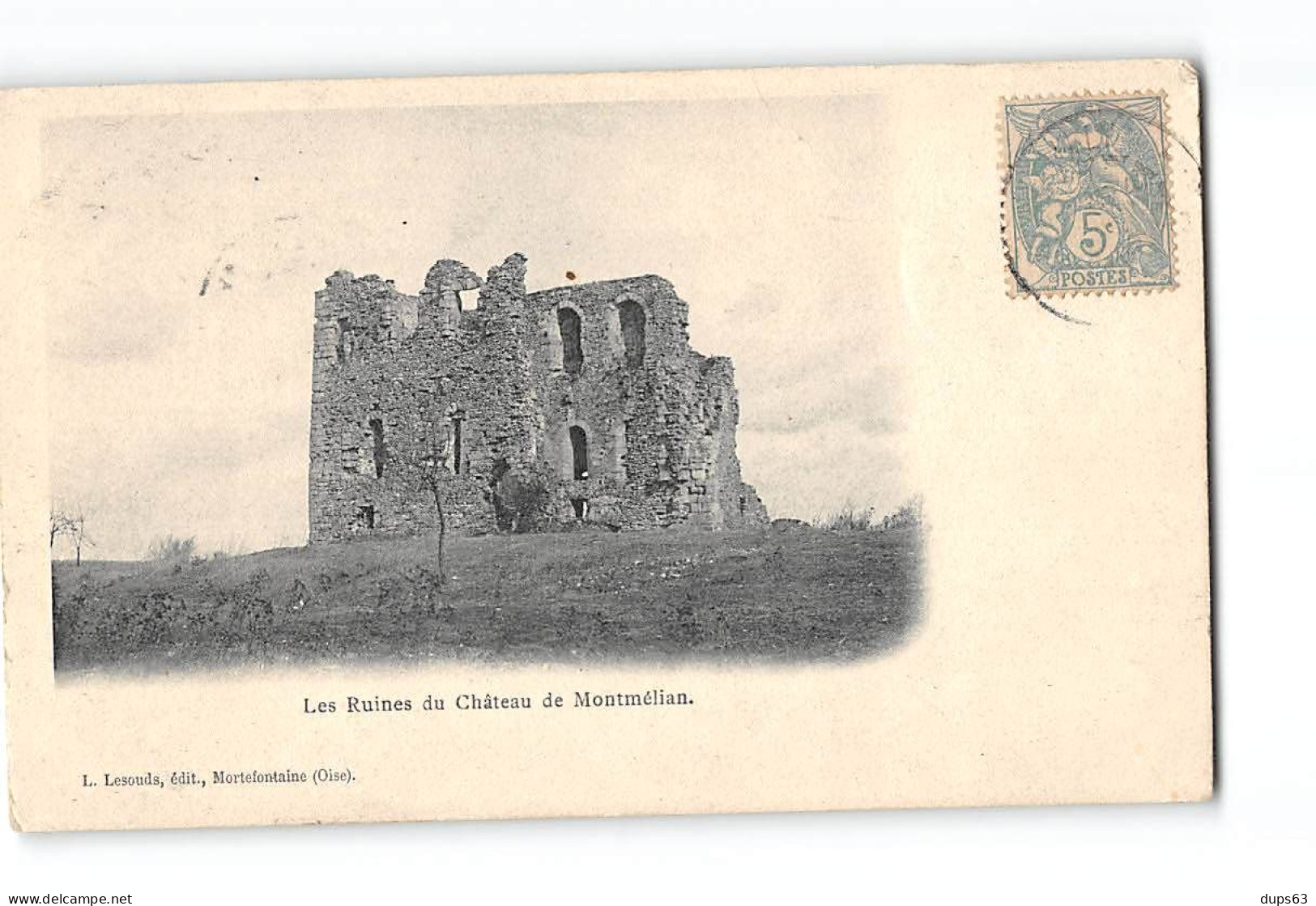 Les Ruines Du Château De MONTMELIAN - état - Montmelian