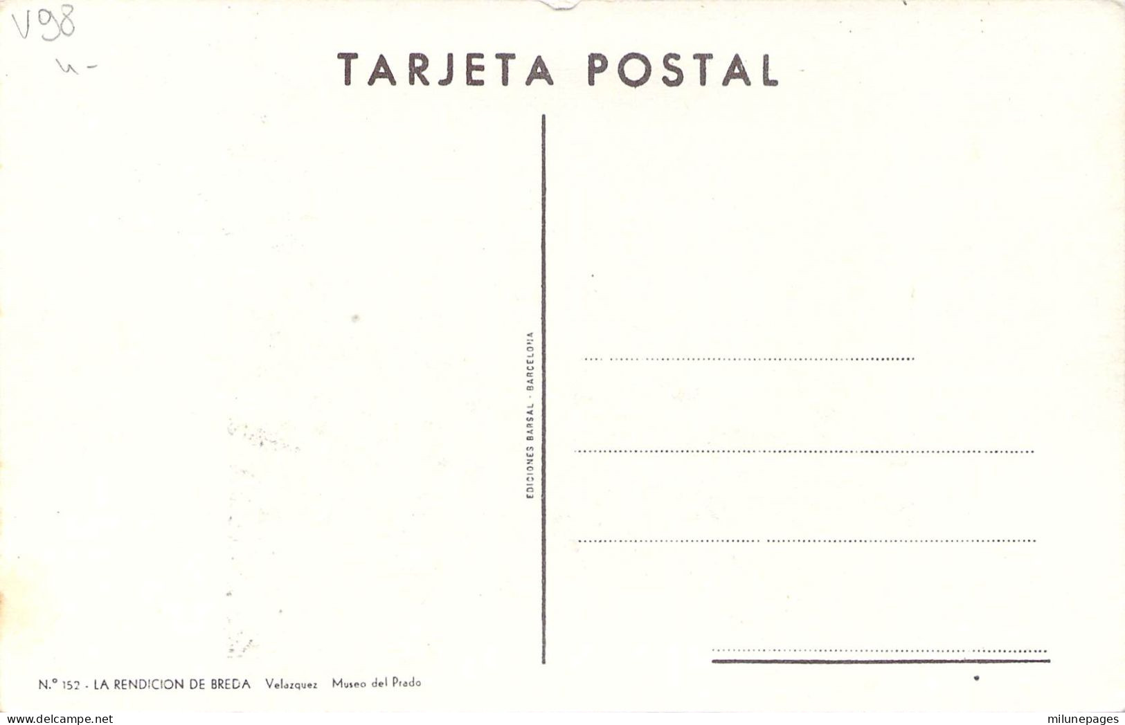 Carte Maximum Espagne 1959 Velasquez La Rendicion De Breda  Exposition Philatélique Soller - Cartes Maximum