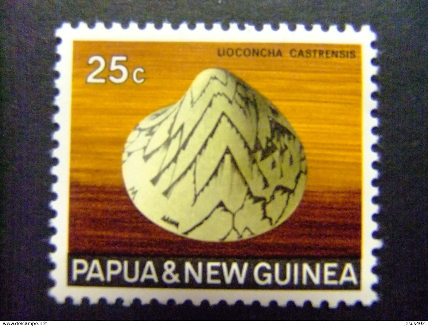 52 PAPUA NEW GUINEA / NUEVA GUINEA 1968 / FAUNA LIOPONCHA CASTRENSIS / YVERT 147 MNH - Muscheln