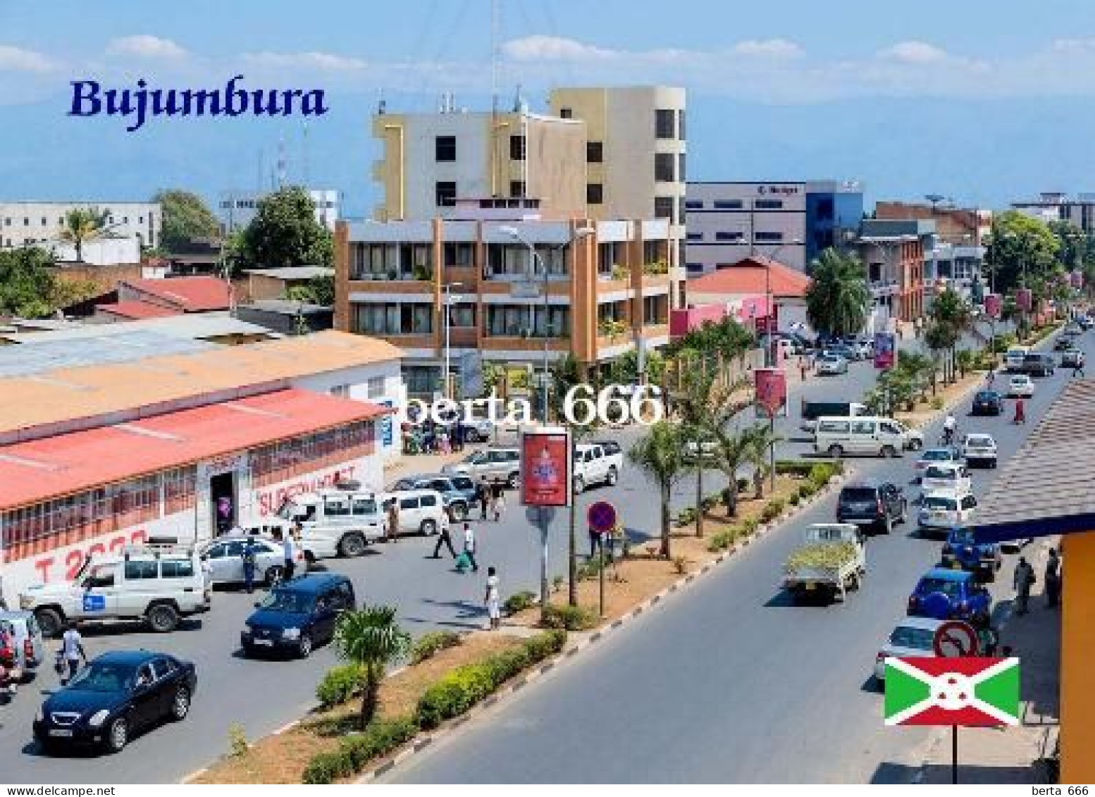 Burundi Bujumbura Overview New Postcard - Burundi
