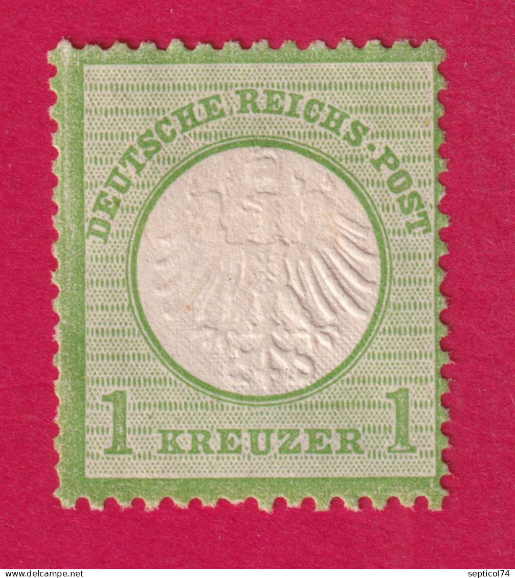 ALLEMAGNE N°7 NEUF SANS GOMME SIGNE CALVES COTE 850€ TIMBRE BRIEFMARKEN STAMP FRANCE - Ungebraucht