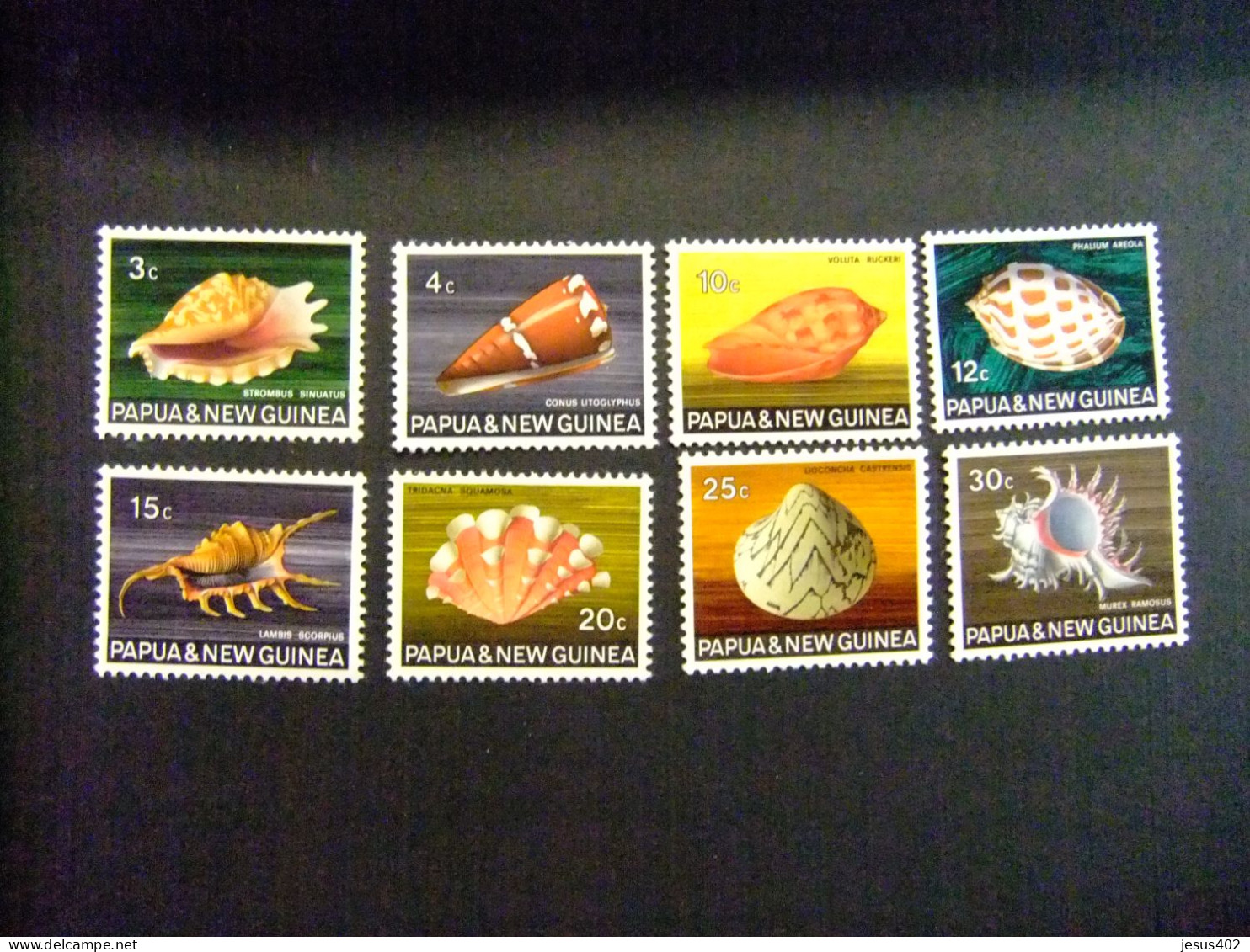 52 PAPUA / NEW GUINEA / NUEVA GUINEA 1968 / FAUNA CONCHAS Serie Incompleta / YVERT 139-140+143-148 MNH - Coquillages