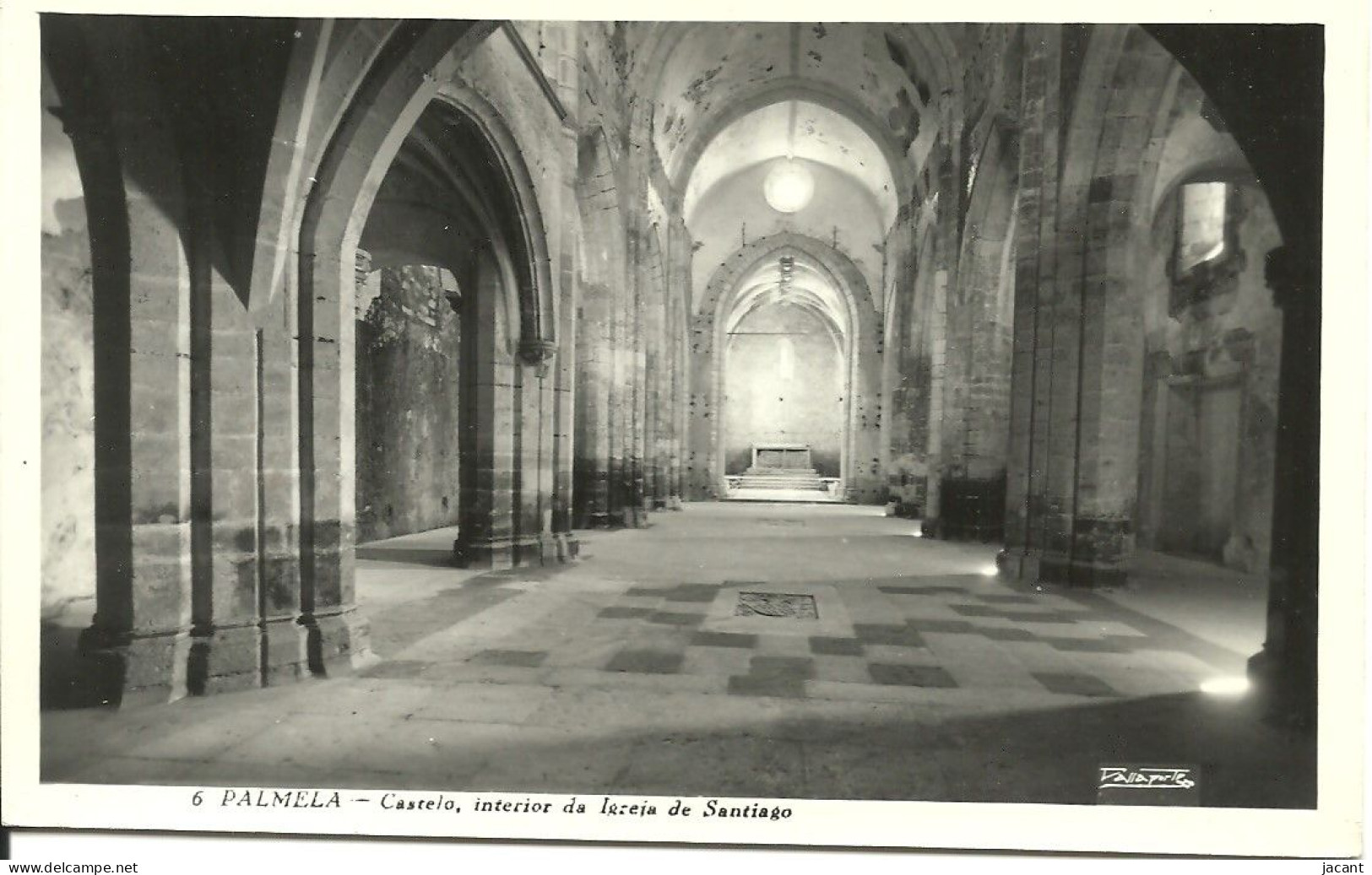 Portugal - Palmela - Castelo - Interior Da Igreja De Santiago - Ed. Loty - Setúbal