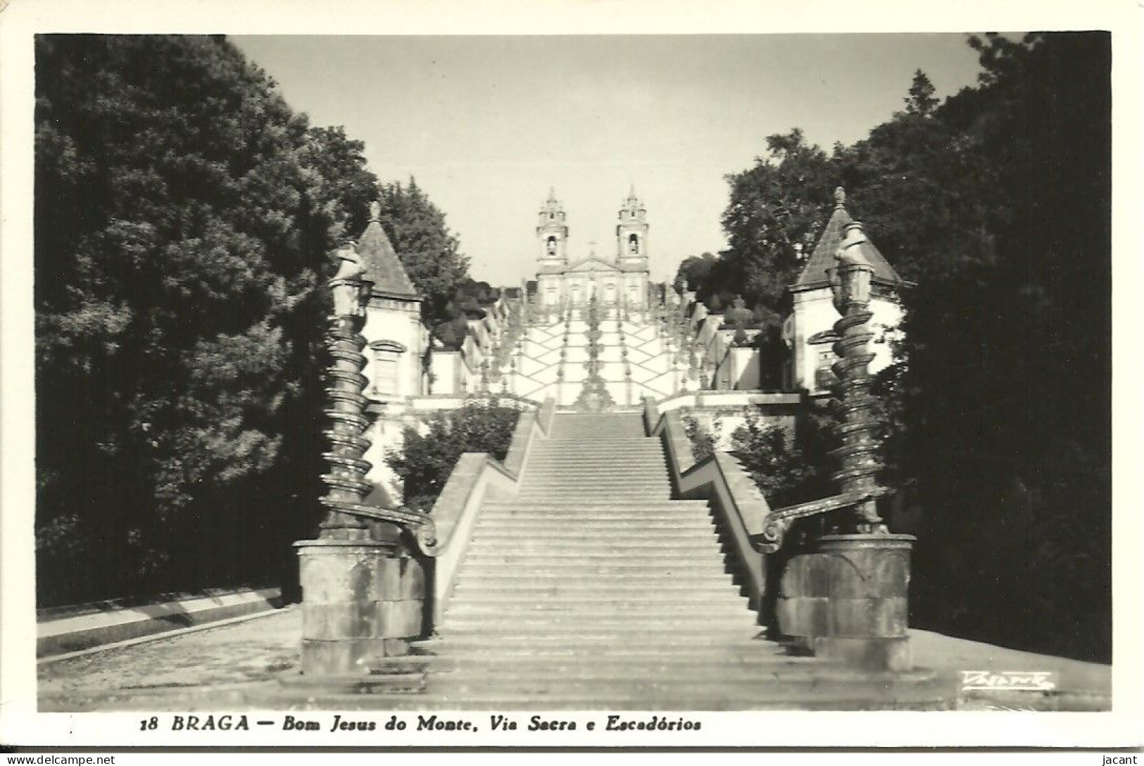 Portugal - Braga - Bom Jesus Do Monte - Via Sacra E Escadório - Ed. Loty - Braga