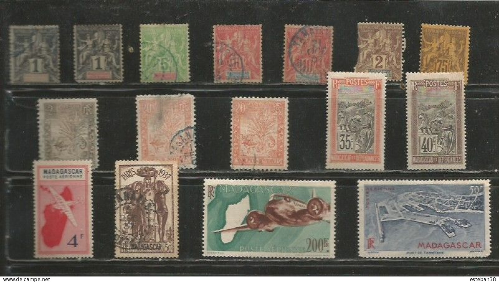 Madagascar Timbres Diverses - Other & Unclassified