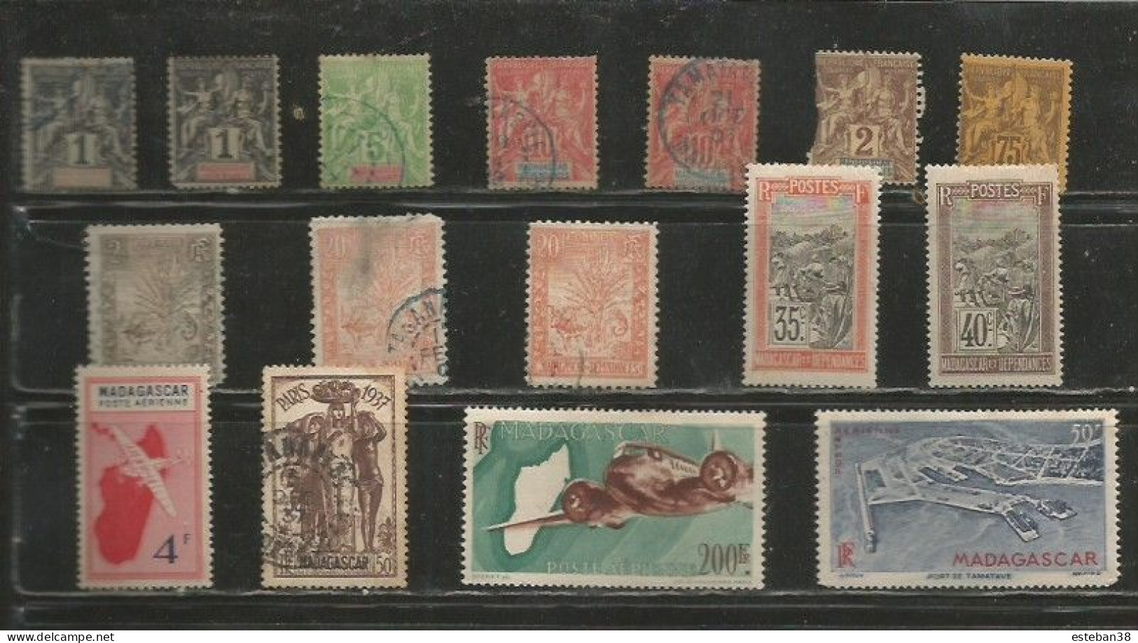 Madagascar Timbres Diverses - Autres & Non Classés