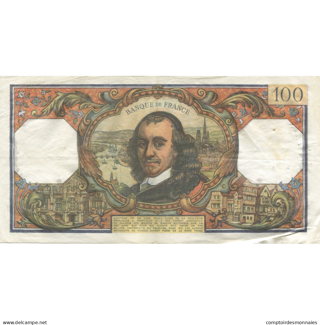 France, 100 Francs, Corneille, 1973, 1973-05-03, TB, Fayette:65.42, KM:149d - 100 F 1964-1979 ''Corneille''