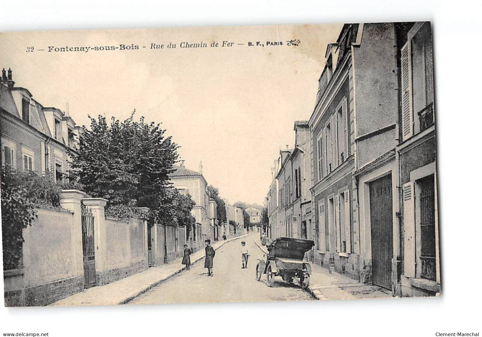 FONTENAY SOUS BOIS - Rue Du Chemin De Fer - Très Bon état - Fontenay Sous Bois
