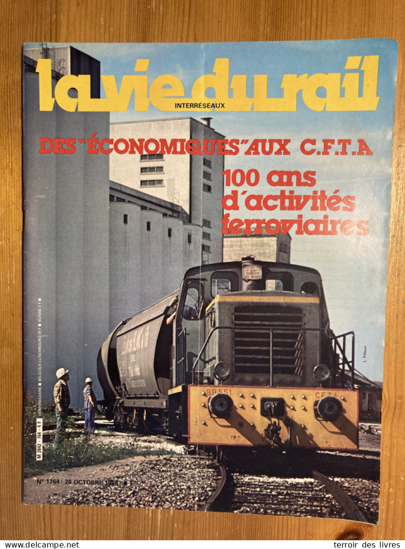 Vie Du Rail 1980 1764 PROVINS MONTMIRAIL LECHELLE BEAUCHERY CONDE EN BRIE SAINTE COLOMBE LAMANON BEAUJARD - Trenes