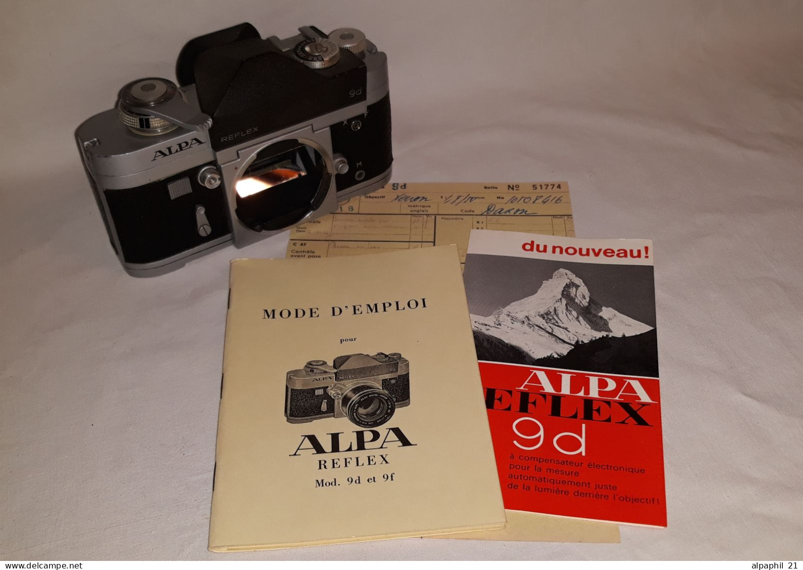 Alpa Reflex 9d - Fotoapparate