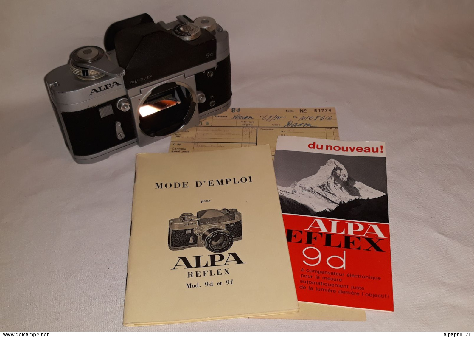 Alpa Reflex 9d - Appareils Photo