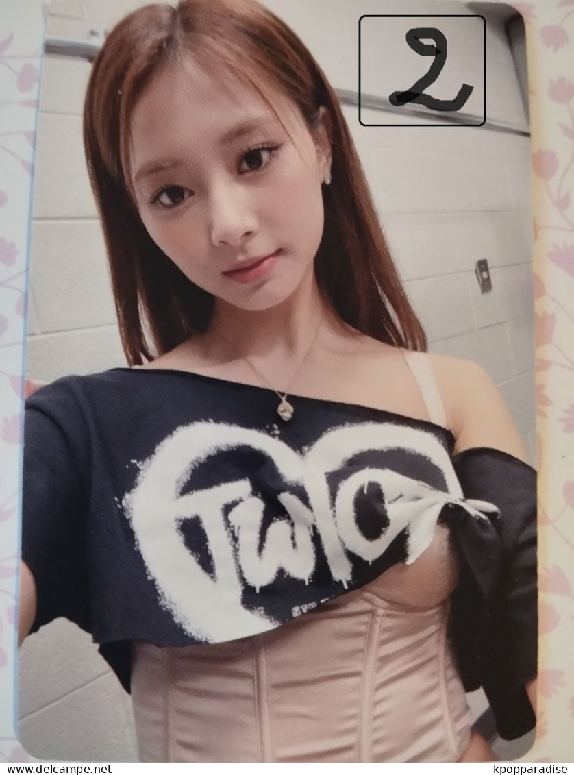 Photocard K POP Au Choix  TWICE I Got You Tzuyu - Objets Dérivés