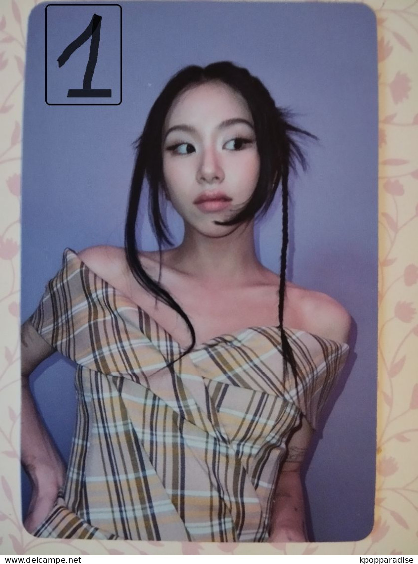 Photocard K POP Au Choix  TWICE I Got You Chaeyoung - Objets Dérivés
