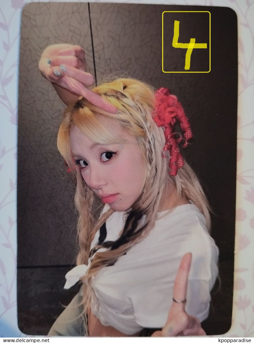 Photocard K POP Au Choix  TWICE I Got You Chaeyoung - Objets Dérivés