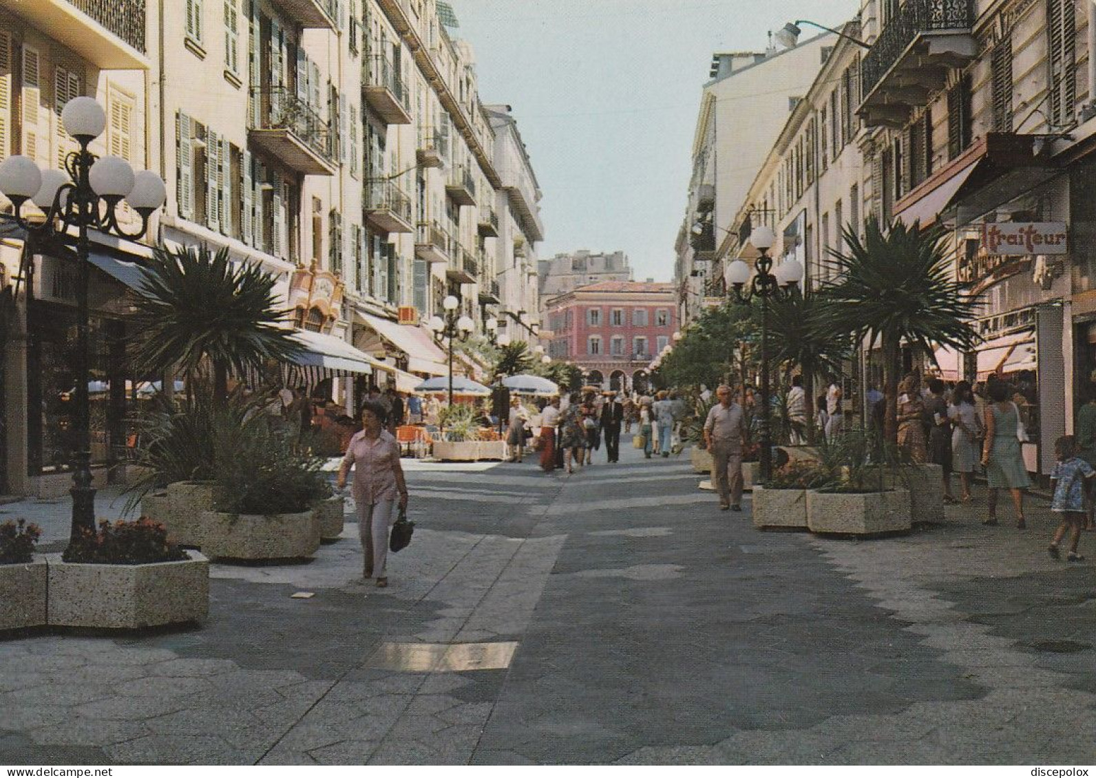 U5927 Nice - La Rue Pietonne / Viaggiata 1979 - Scènes Du Vieux-Nice