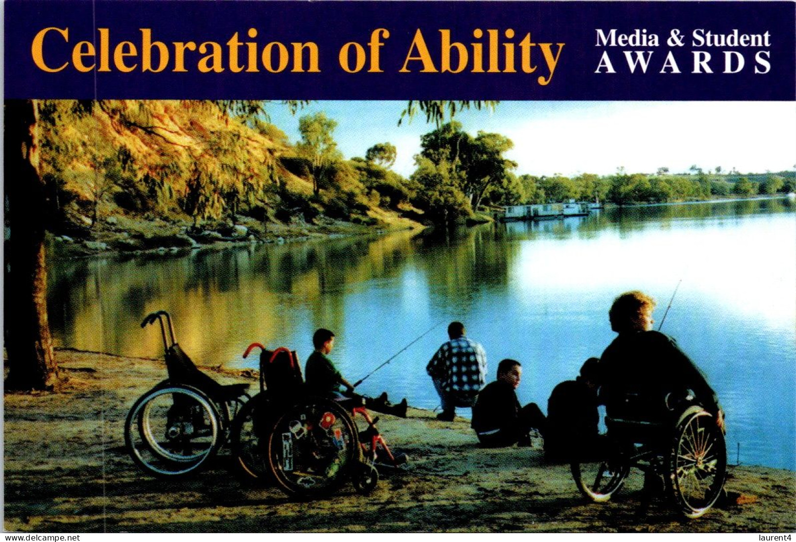 2-4-2024 (4 Y 45) Australia - Celebration Of Ability Awards (peoples Fishing With Wheelchair) - Santé