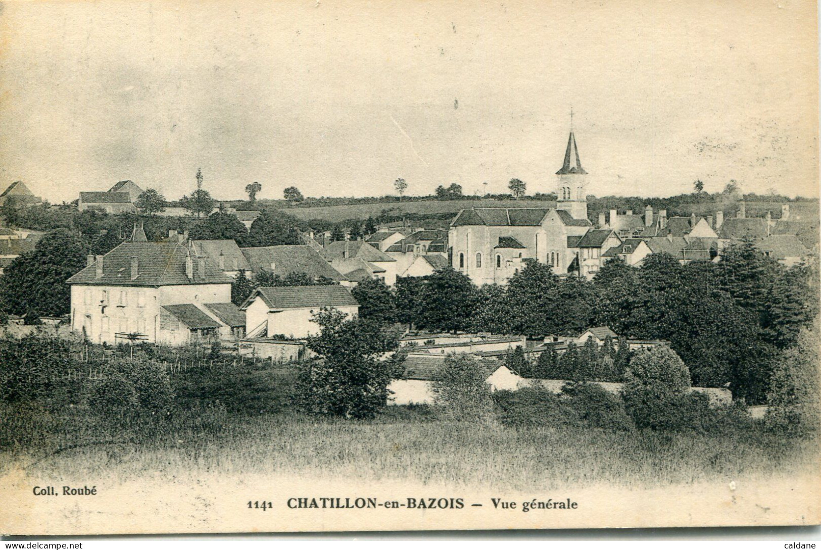 - 58 -NIEVRE-CHATILLON-en-BAZOIS- Vue Generale - Chatillon En Bazois