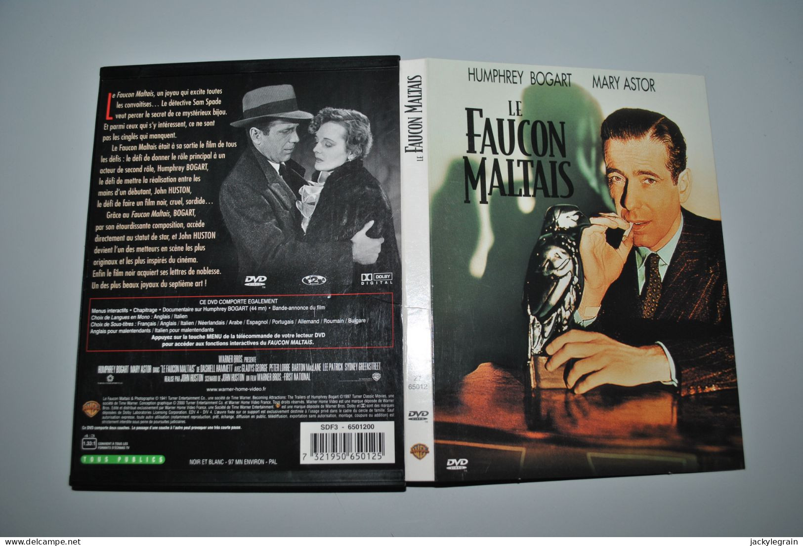 DVD "Faucon Maltais"/Huston/Bogart VOST Français Bon état Vente En Belgique Uniquement Envoi Bpost 3 € - Klassiker