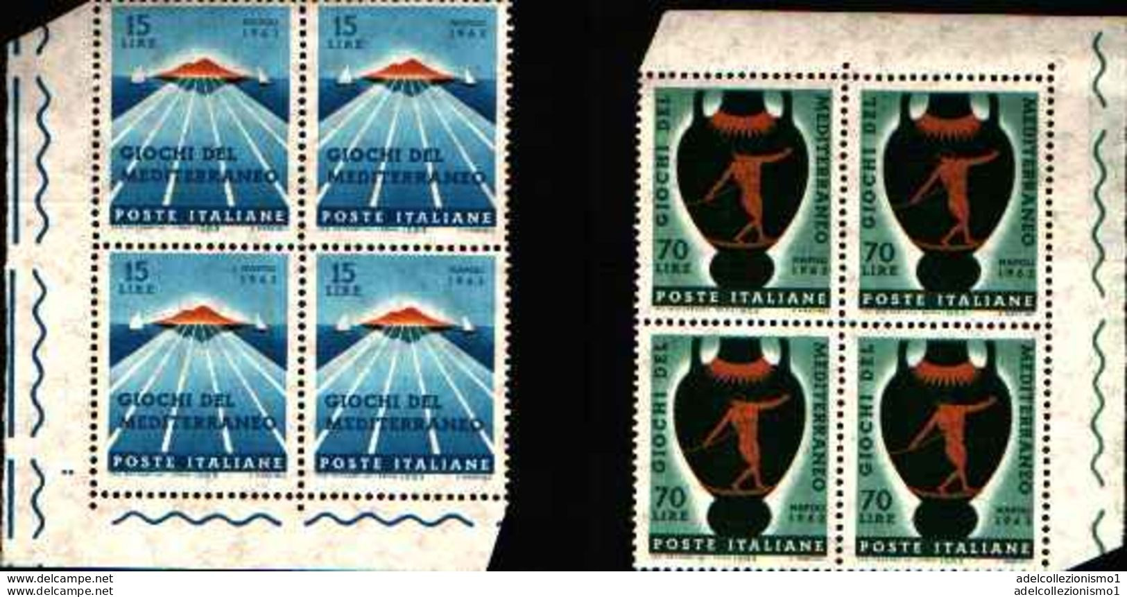 74188) ITALIA LOTTO QUARTINE ANNO 1963 MNH** VEDI FOTO - 1961-70: Ungebraucht