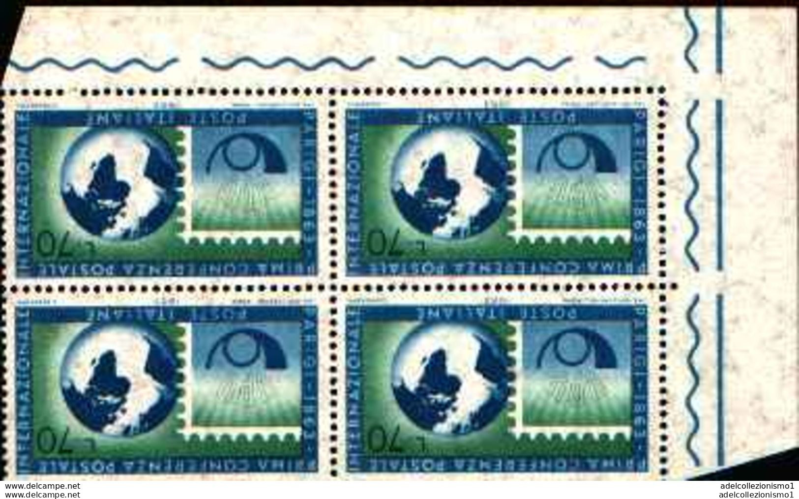 74188) ITALIA LOTTO QUARTINE ANNO 1963 MNH** VEDI FOTO - 1961-70: Ungebraucht