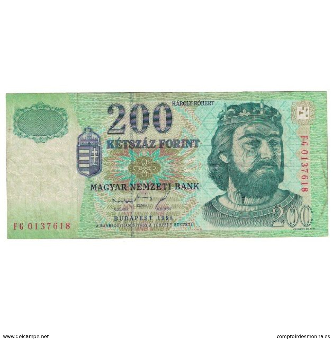 Billet, Hongrie, 200 Forint, 1998, KM:178a, TTB+ - Hungría