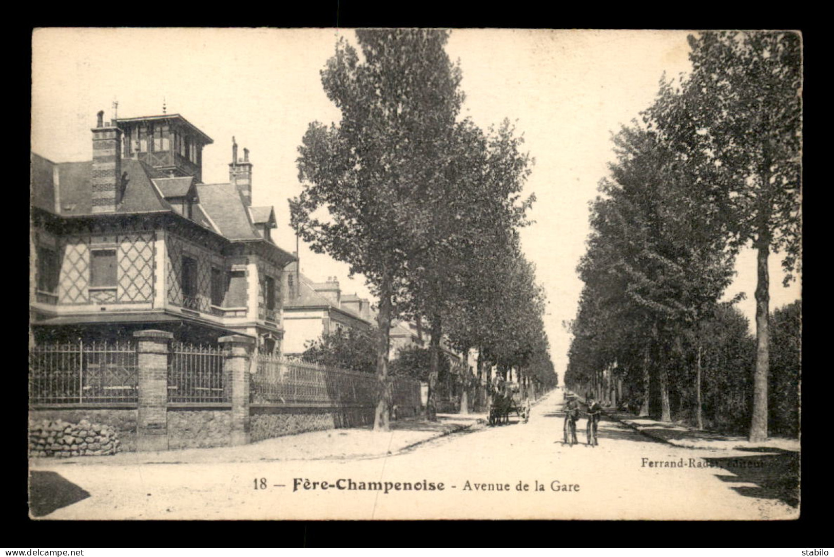 51 - FERE-CHAMPENOISE - AVENUE DE LA GARE - Fère-Champenoise