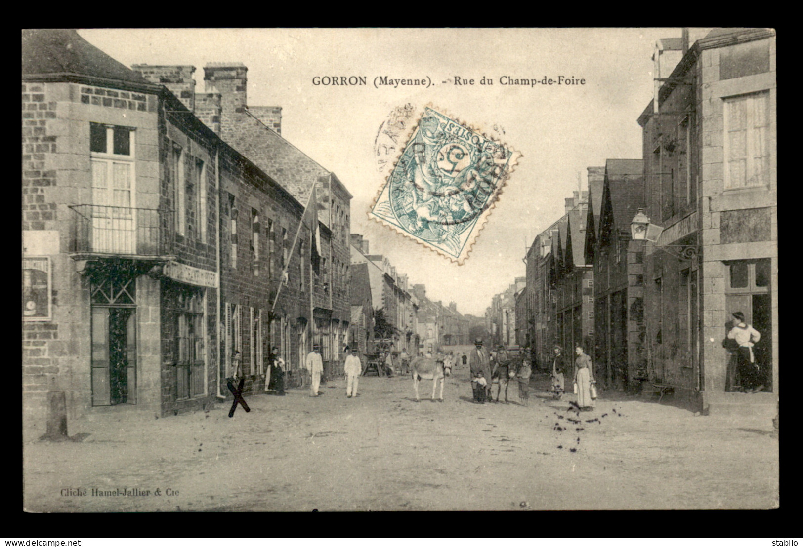 53 - GORRON - RUE DU CHAMP DE FOIRE - Gorron