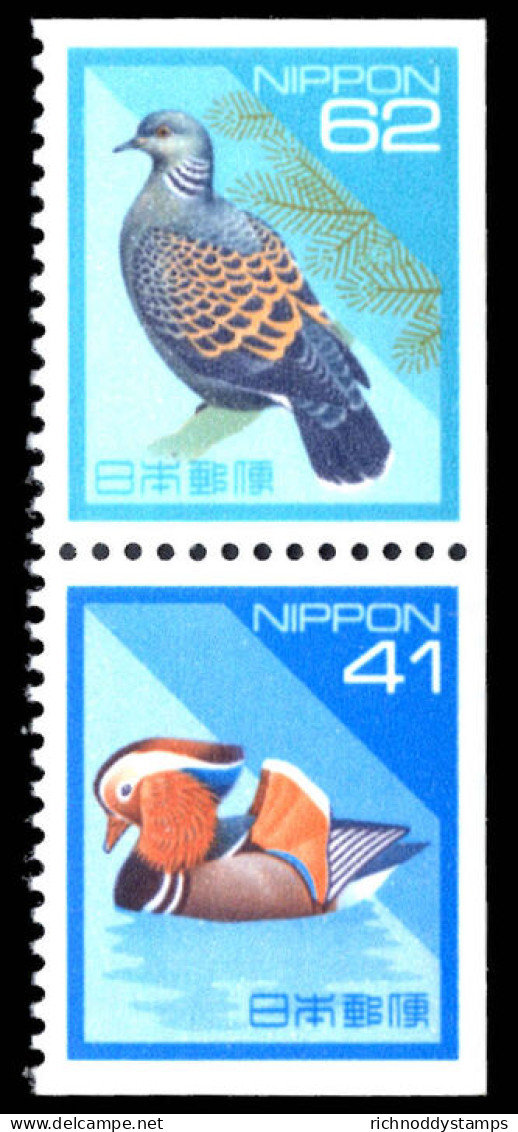 Japan 1992-2002 62y And 41y Booklet Pair Unmounted Mint. - Unused Stamps