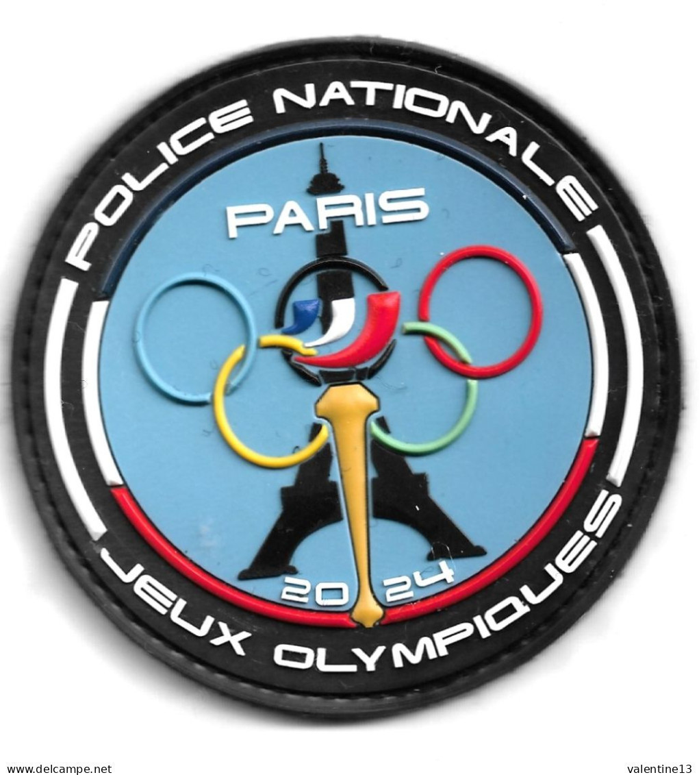 Ecusson PVC POLICE NATIONALE JO PARIS 2024 - Police