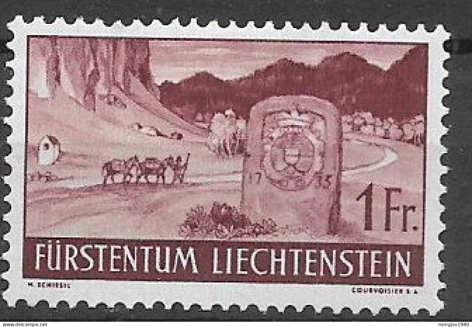 LIECHTENSTEIN 1937-38  VEDUTE DIVERSE  UNIF. 150 MLH VF - Nuovi