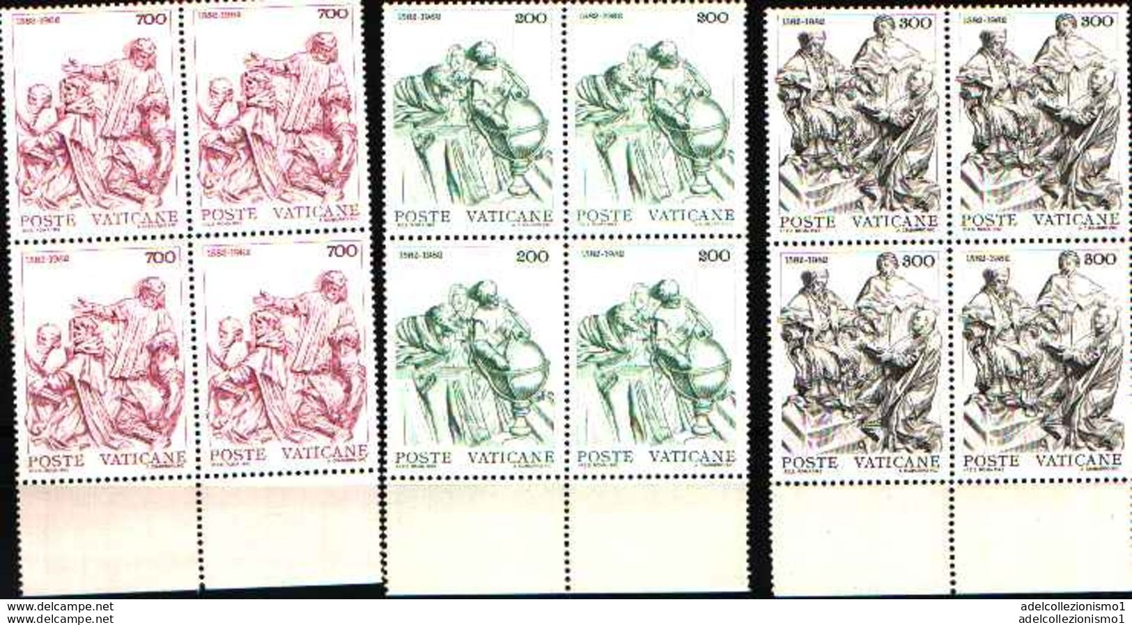 74193) VATICANO LOTTO QUARTINE MNH** VEDI FOTO INDICATIVA - Ungebraucht