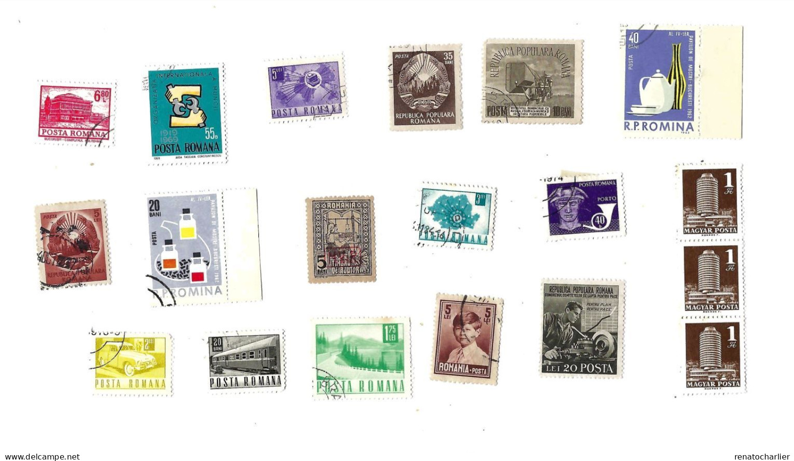 Collection De 100 Timbres  Oblitérés.Beaucoup D'anciens. - Sammlungen