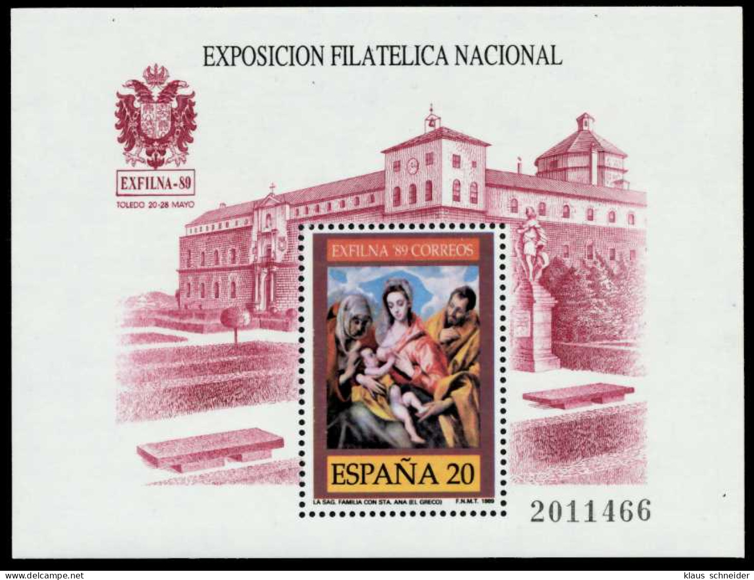 SPANIEN Block 34 Postfrisch S3CBE46 - Blocks & Sheetlets & Panes