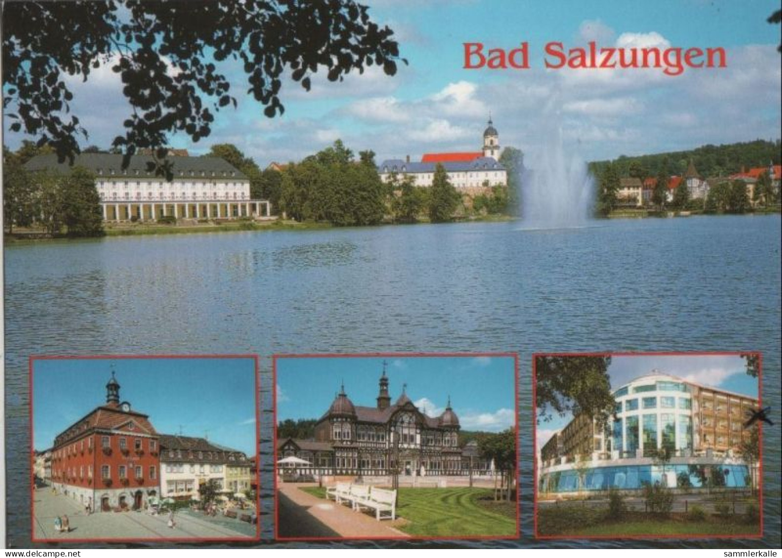 42419 - Bad Salzungen - U.a. Burgsee - 2008 - Bad Salzungen