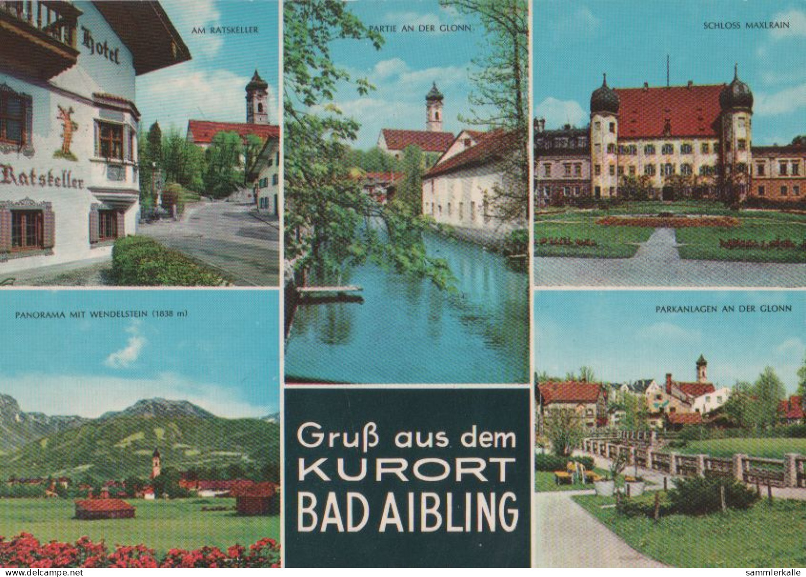 28138 - Bad Aibling - U.a. Parkanlagen An Der Glonn - 1971 - Bad Aibling