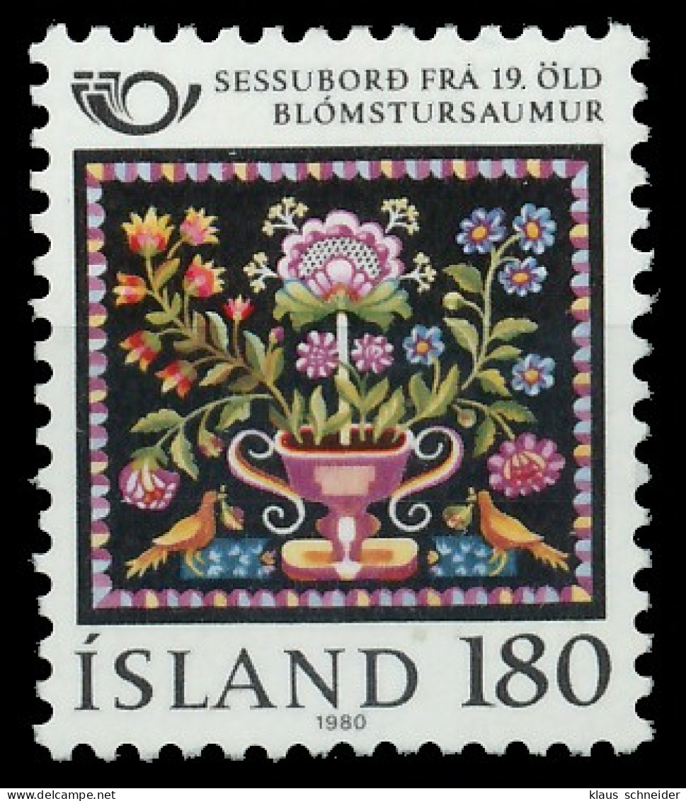 ISLAND 1980 Nr 557 Postfrisch SB0478A - Neufs