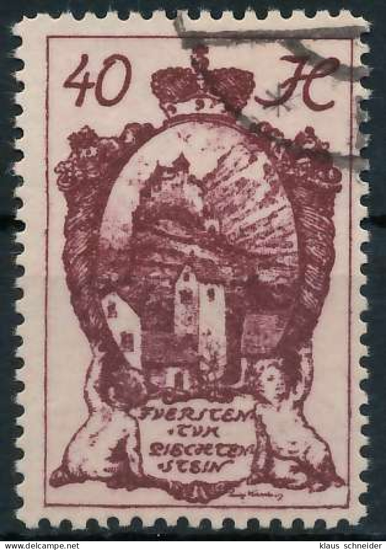LIECHTENSTEIN 1920 Nr 31 Gestempelt X28E096 - Used Stamps
