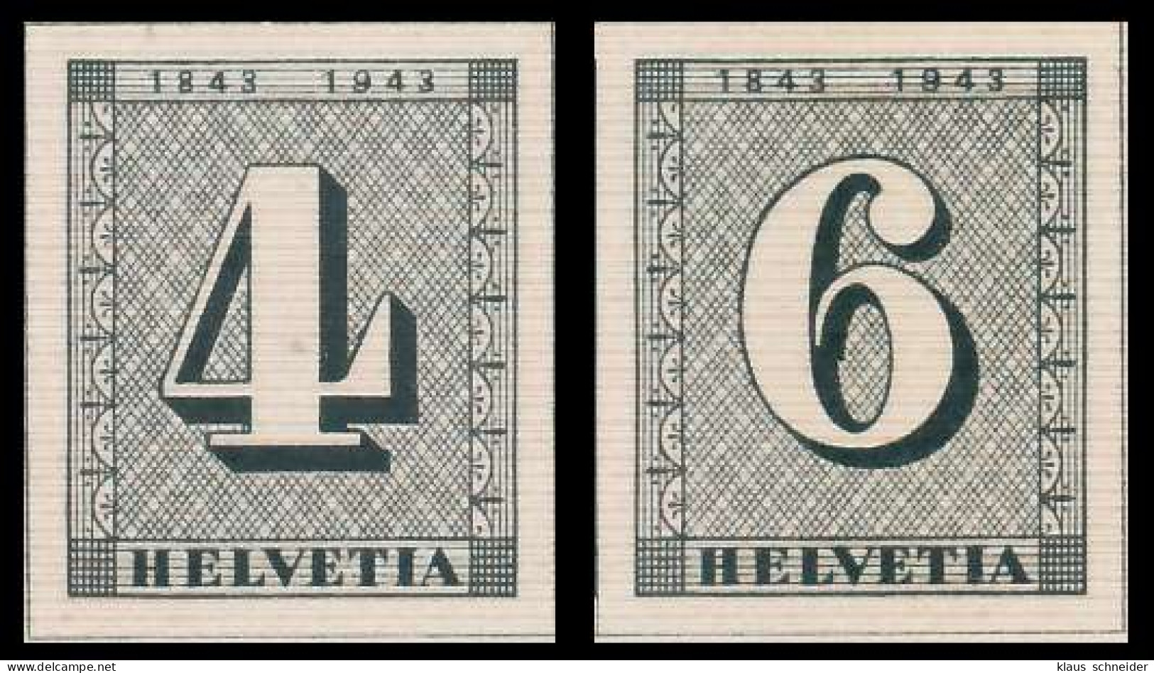 SCHWEIZ 1943 Nr 417-418 Postfrisch X679332 - Unused Stamps