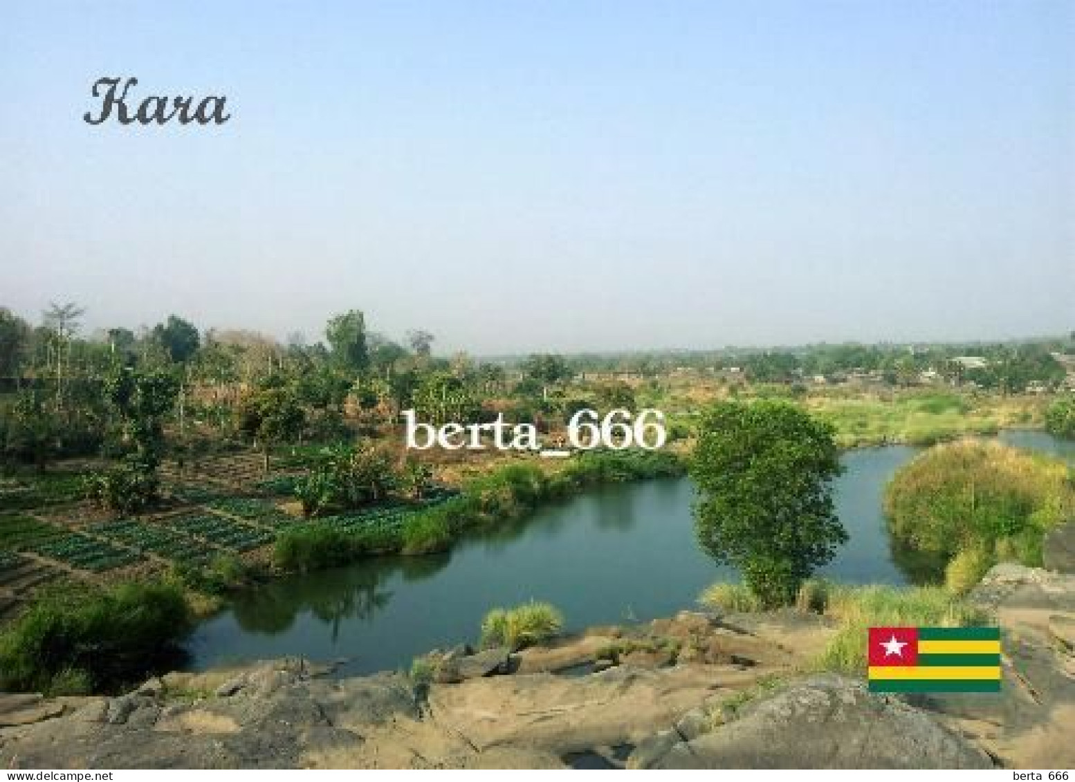 Togo Kara River New Postcard - Togo
