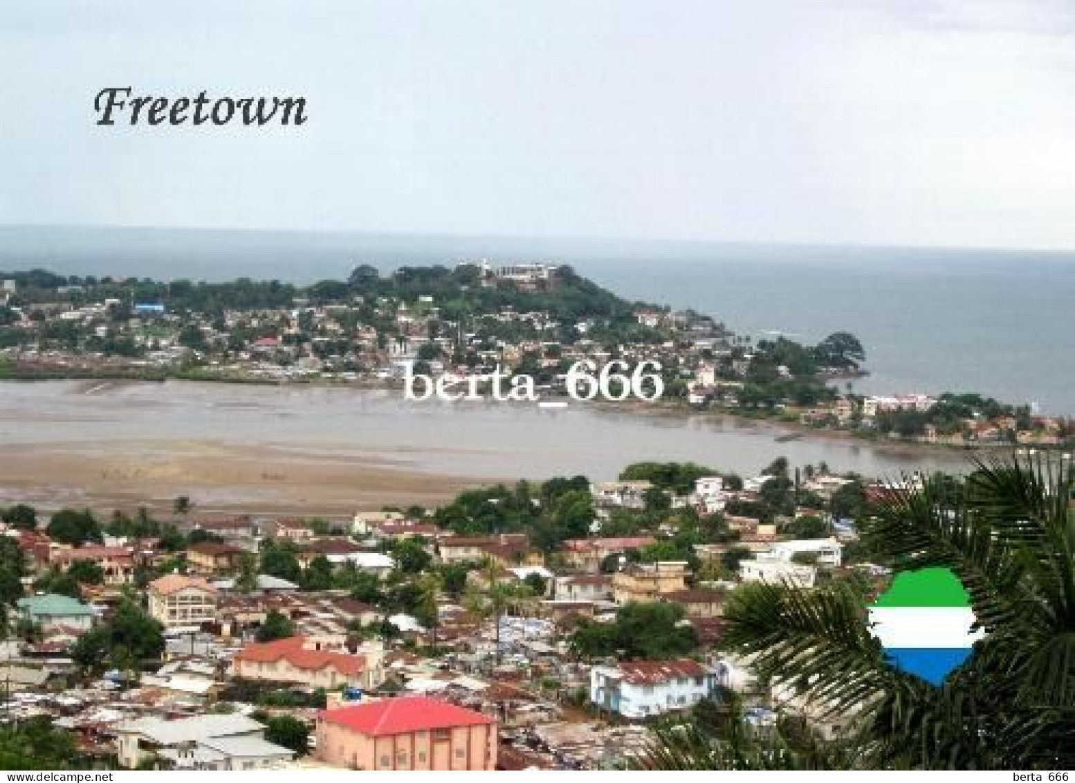 Sierra Leone Freetown View New Postcard - Sierra Leone