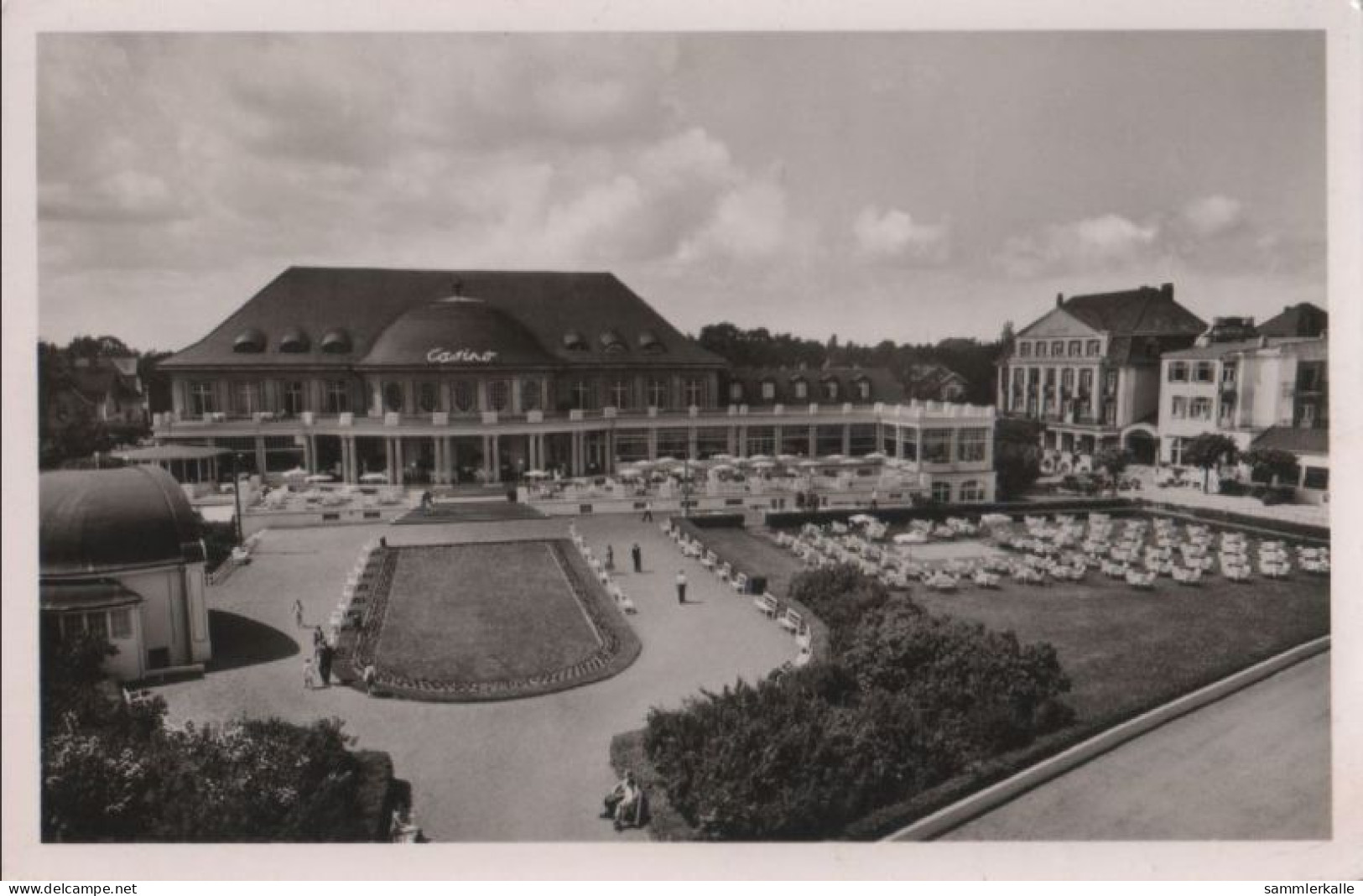 60067 - Lübeck-Travemünde - Casino Und Garten - Ca. 1955 - Lübeck-Travemuende