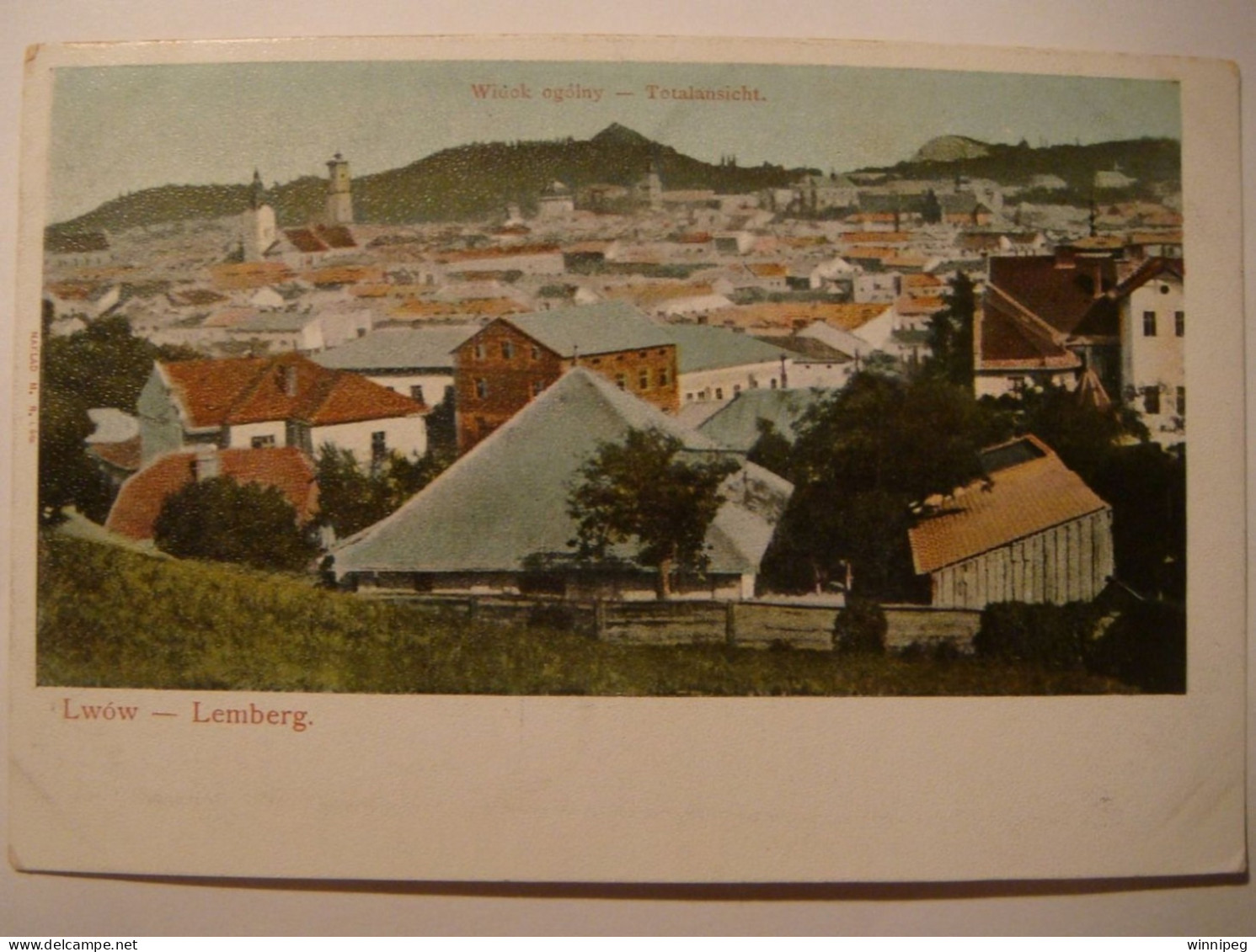 Lwow.Lemberg.Widok Ogolny.M.R.Poland.Ukraine. - Ukraine