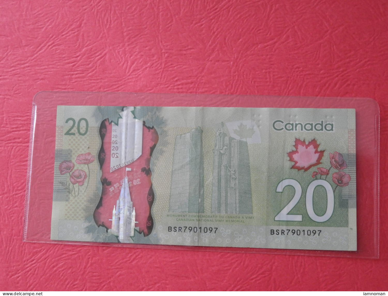 2012 $20 RADAR NOTE (BSR 7901097) - Canada