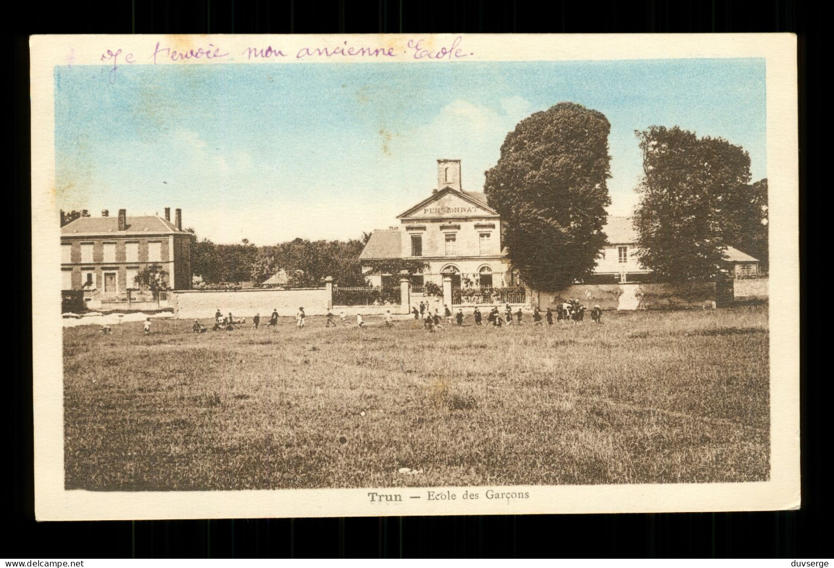 61 Orne Trun Ecole De Garçons - Trun