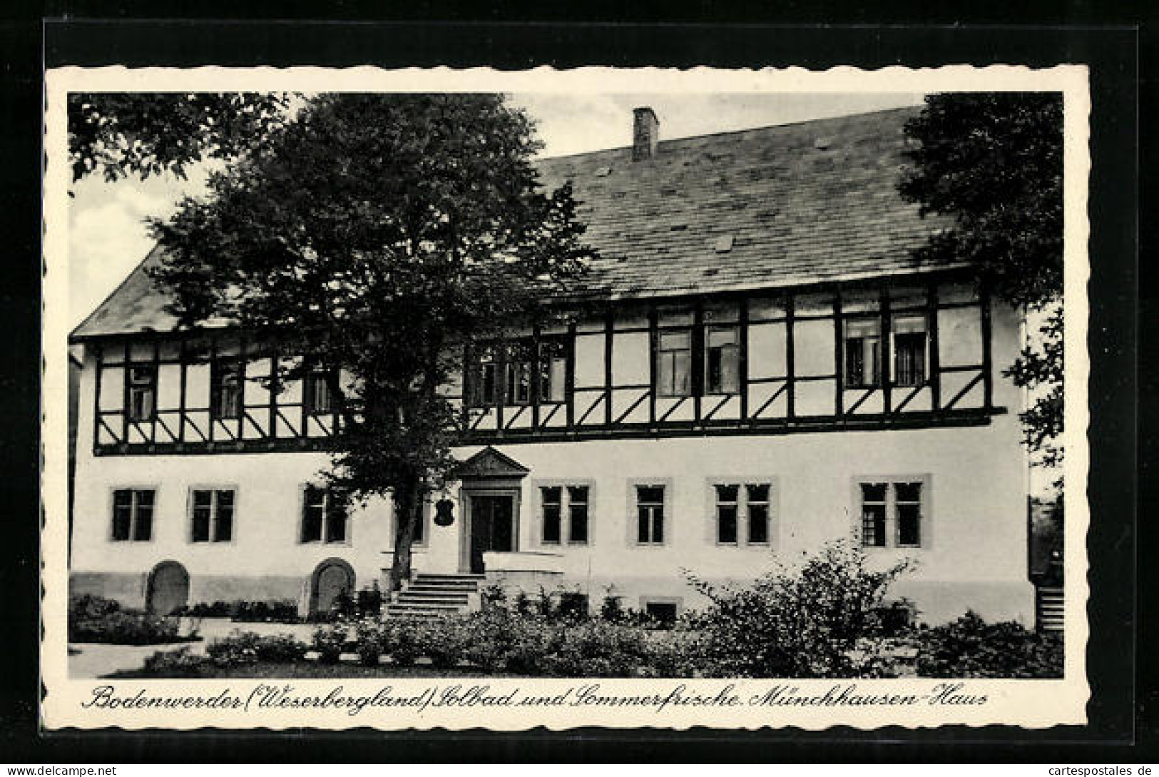 AK Bodenwerder / Weserbergland, Münchhausen-Haus  - Bodenwerder