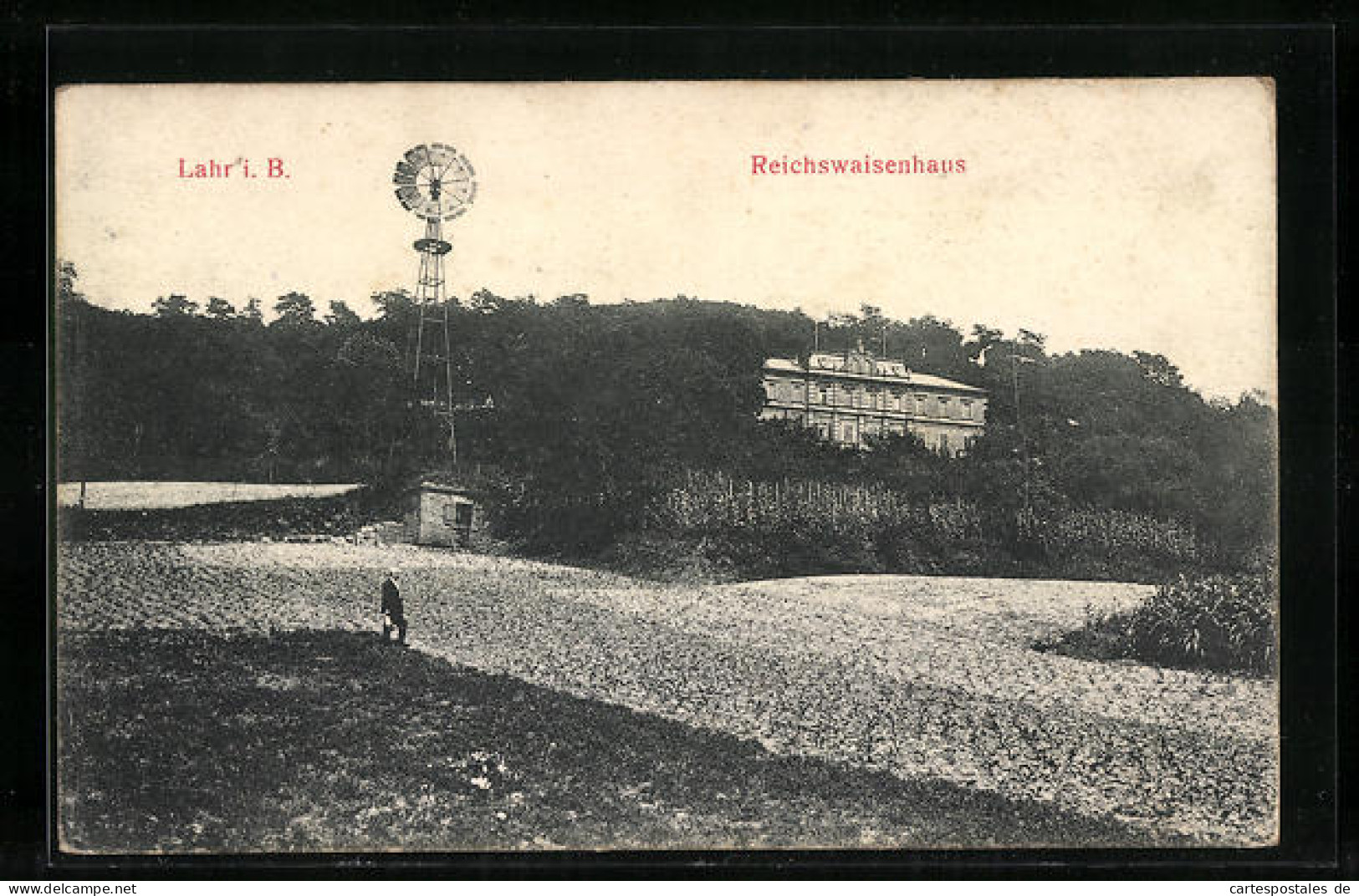 AK Lahr I. B., Reichswaisenhaus Am Wald  - Lahr