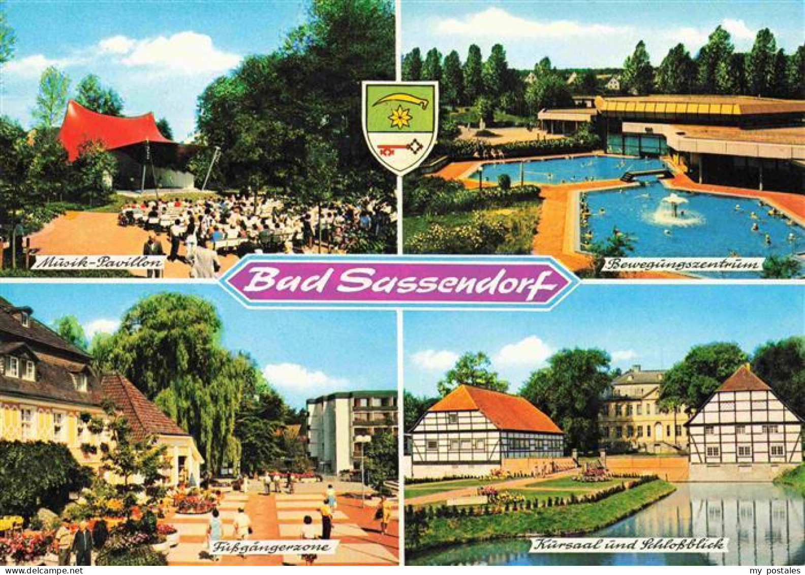 73968714 Bad_Sassendorf Musik Pavillon Bewegungszentrum Fussgaengerzone Kursaal  - Bad Sassendorf