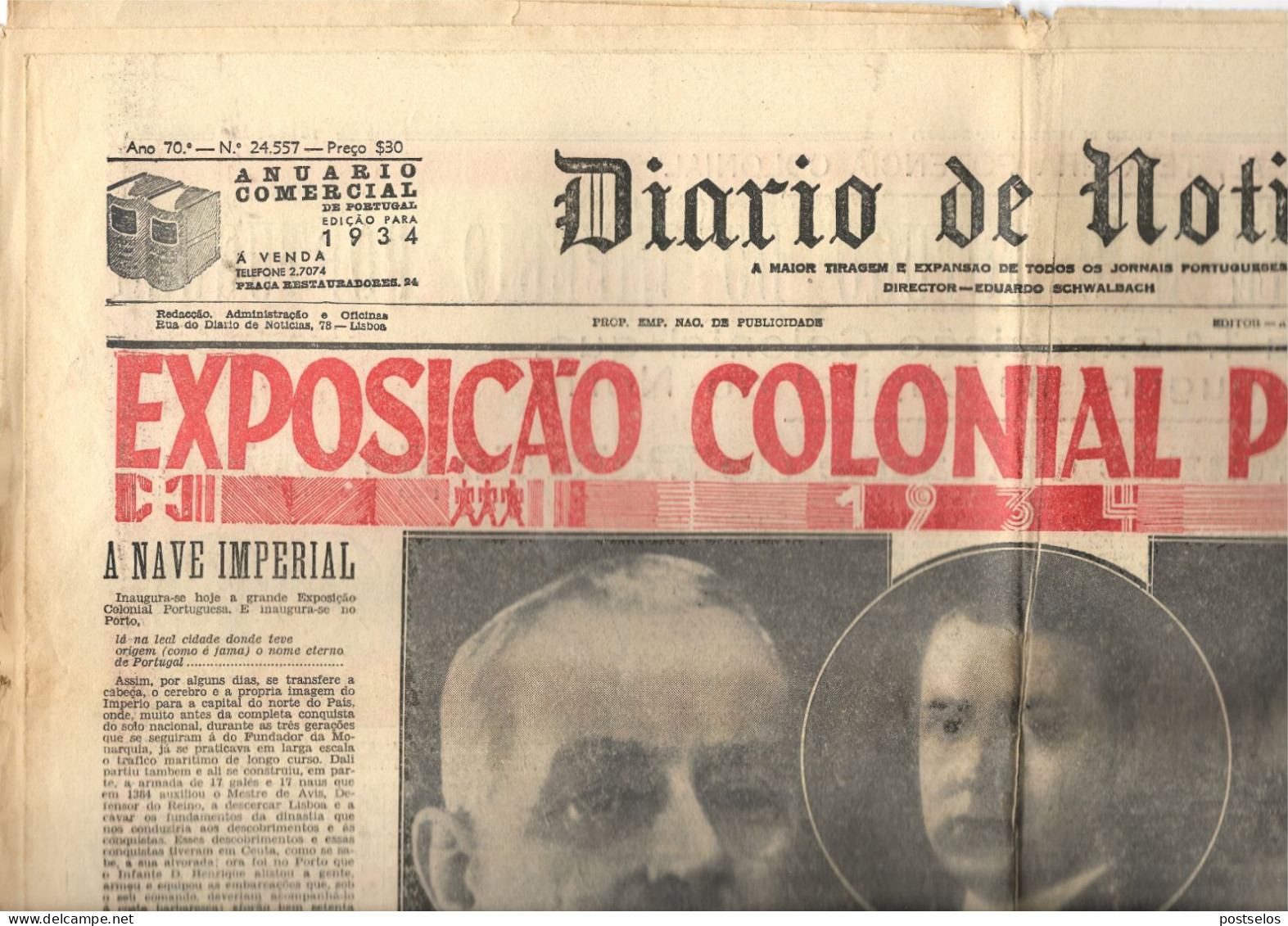 Exposição Colonial Portuguesa 1934 - Revues & Journaux