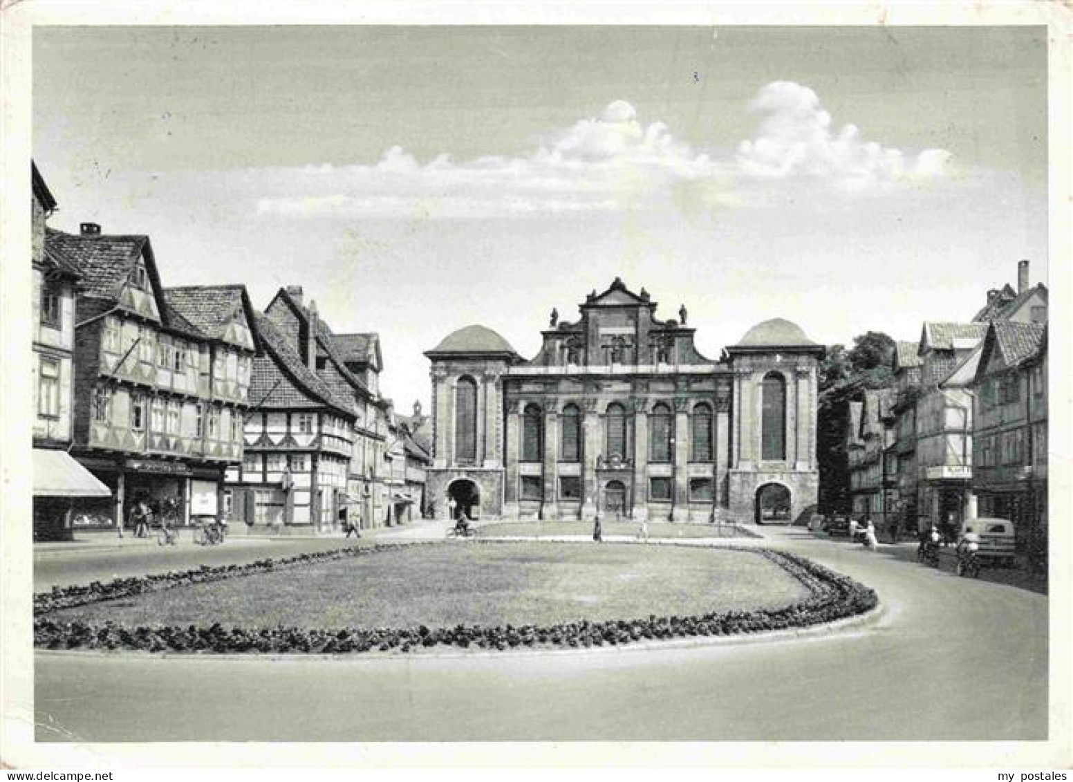 73968645 WOLFENBueTTEL Holzmarkt Mit Garnisonskirche - Wolfenbüttel